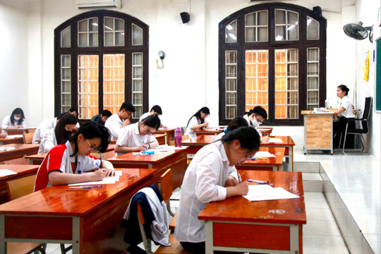 Hà Nội: Hơn 116.000 học sinh lớp 12 tập dượt cho kỳ thi tốt nghiệp