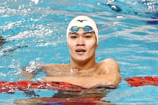 Trần Hưng Nguyên phá kỷ lục tại Giải bơi vô địch nhóm tuổi Thái Lan 2024