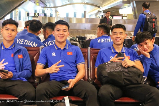 U23 Việt Nam đến Qatar, sẵn sàng chinh phục giải U23 châu Á