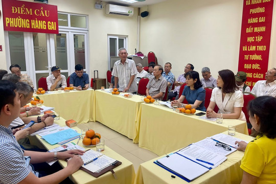 Đảng bộ quận Hoàn Kiếm: Hiệu quả từ đổi mới phương thức lãnh đạo
