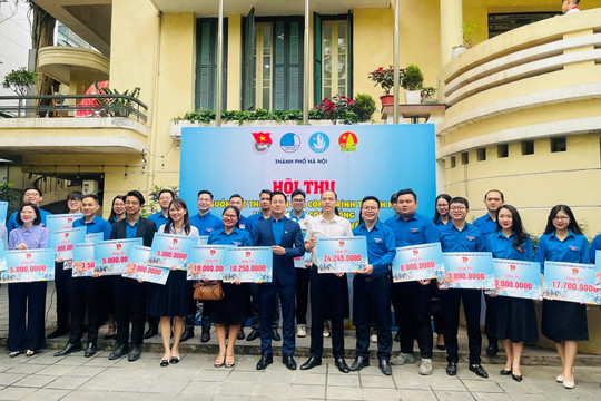 Tuổi trẻ Thủ đô ủng hộ Quỹ vì biển, đảo Việt Nam năm 2024