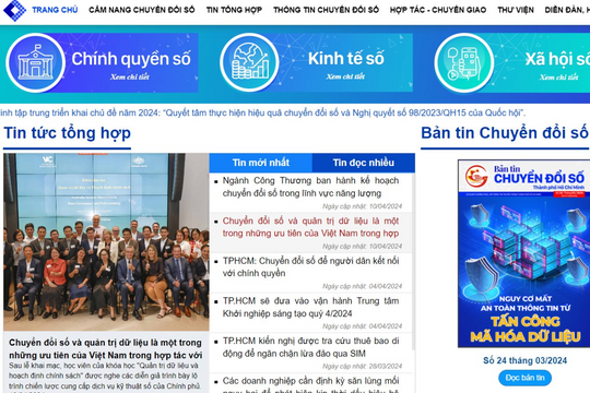 Thành phố Hồ Chí Minh lần đầu tổ chức Giải báo chí về chuyển đổi số