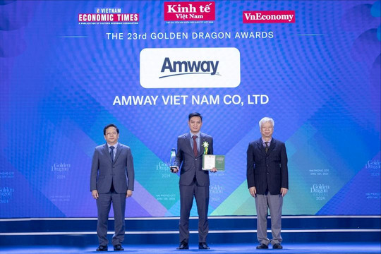 Amway Việt Nam vinh dự là doanh nghiệp FDI phát triển nền kinh tế xanh bền vững