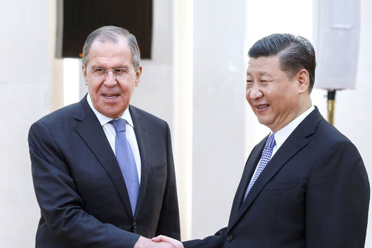 Ngoại trưởng Nga thăm Trung Quốc: Củng cố quan hệ hợp tác cùng có lợi