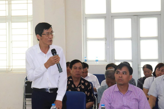 “Dân vận khéo” giúp giải phóng mặt bằng thành công các dự án tại quận Hoàng Mai