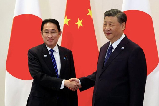 Nhật Bản cam kết thúc đẩy quan hệ chiến lược, đôi bên cùng có lợi với Trung Quốc