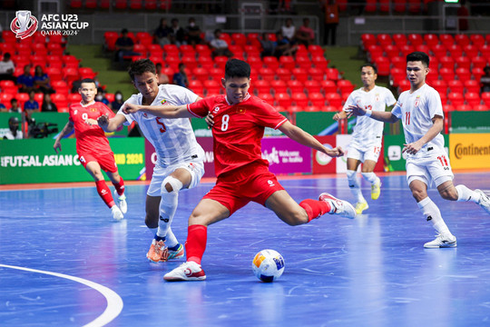 Đội tuyển futsal Việt Nam chia điểm đáng tiếc với Myanmar