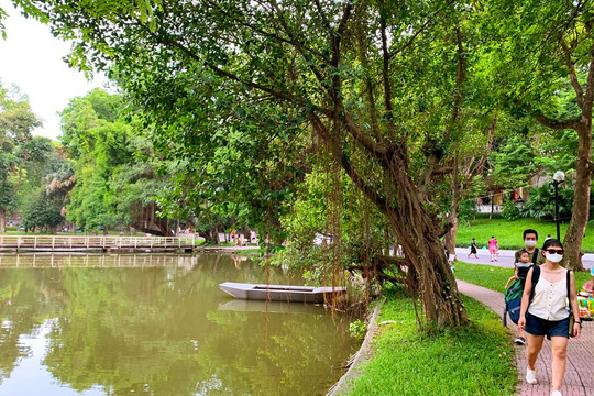 Chuyện ít biết về công viên, vườn hoa Hà Nội