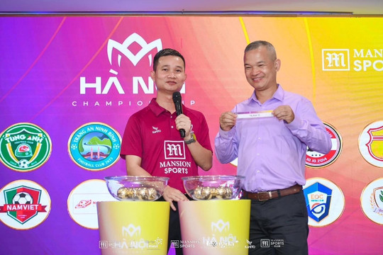 Mansion Sports Cup 2024 khu vực Hà Nội thu hút 16 đội bóng