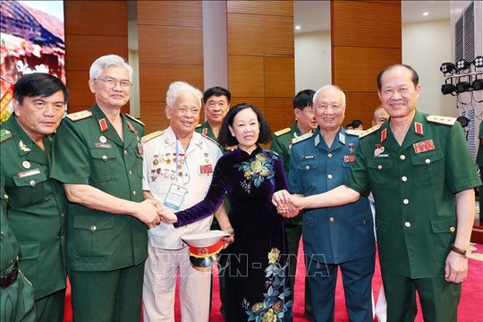 Lãnh đạo Đảng, Nhà nước gặp mặt cựu chiến binh, cựu thanh niên xung phong tham gia Chiến dịch Điện Biên Phủ