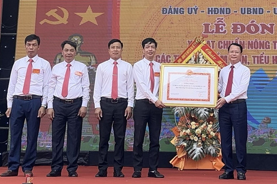Xã Đông Quang (huyện Ba Vì) đạt chuẩn nông thôn mới nâng cao