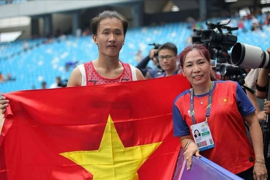 Trần Thị Nhi Yến giành HCB100m Giải điền kinh U20 châu Á