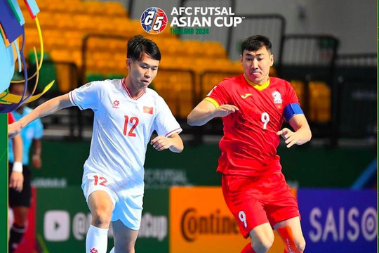Thua sát nút Kyrgyzstan, đội tuyển futsal Việt Nam lỡ hẹn với World Cup
