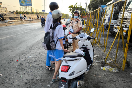TP Hồ Chí Minh: Hầu hết học sinh trung học phổ thông thiếu kỹ năng lái xe an toàn