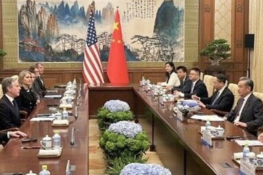 Bộ trưởng Ngoại giao Mỹ và Trung Quốc hội đàm nhằm thu hẹp bất đồng giữa hai nước