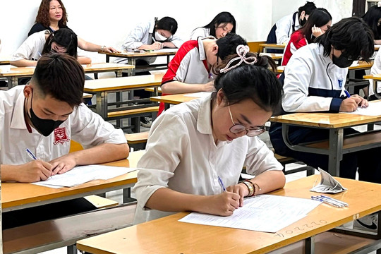 Hà Nội: 92% thí sinh đã đăng ký dự thi tốt nghiệp THPT