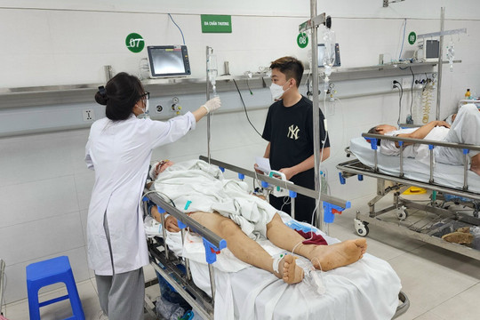 Bệnh viện tại Hà Nội cấp cứu gần 8.000 người dịp nghỉ lễ