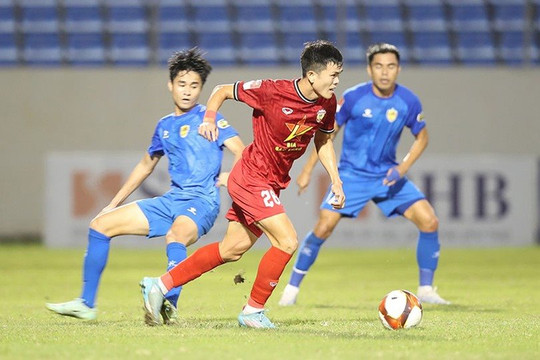 Ngoại binh tỏa sáng, Quảng Nam FC giành trọn 3 điểm trước Hồng Lĩnh Hà Tĩnh