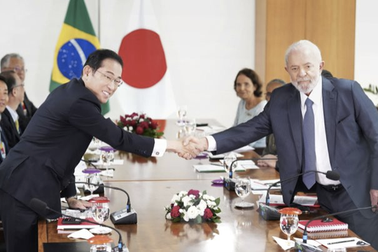 Nhật Bản, Brazil nhất trí tăng cường chống biến đổi khí hậu