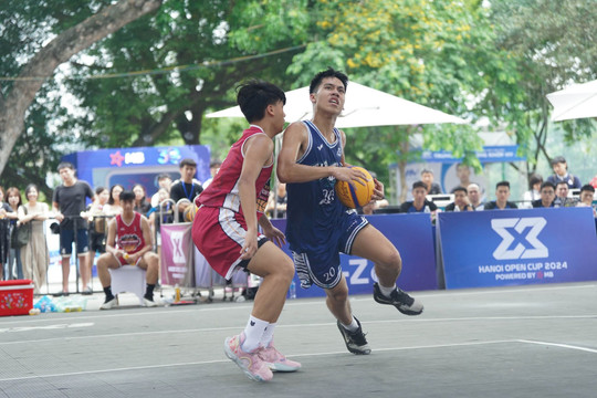 Giải bóng rổ 3x3 Hanoi Open Cup 2024 chính thức khởi tranh