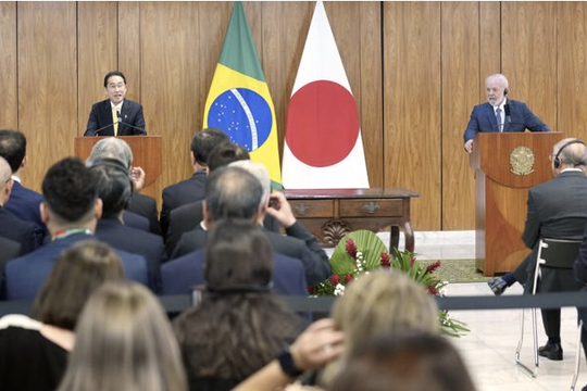 Thủ tướng Nhật Bản cam kết giải quyết các thách thức toàn cầu với Nam Mỹ