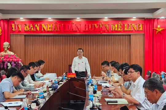 Huyện Mê Linh: Chỉ số cải cách hành chính tăng 10 bậc trong 3 năm