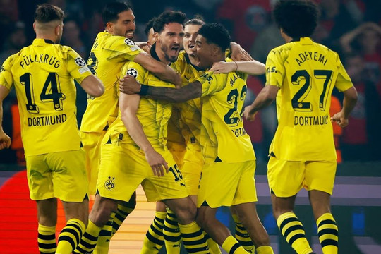 Đánh bại PSG, Dortmund giành quyền vào chung kết Champions League