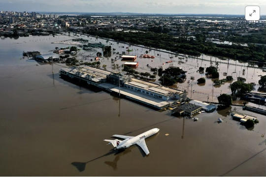 Hàng trăm người chết và mất tích vì l ũ lụt ở Brazil