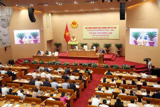 HĐND thành phố Hà Nội xem xét Đề án sắp xếp đơn vị hành chính cấp xã vào ngày 15-5