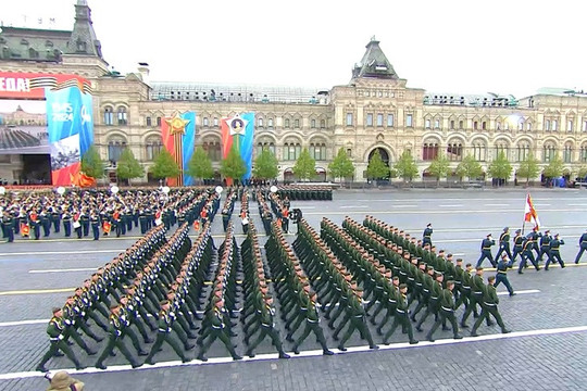 Cận cảnh lễ duyệt binh mừng Ngày Chiến thắng tại Mátxcơva (Nga)