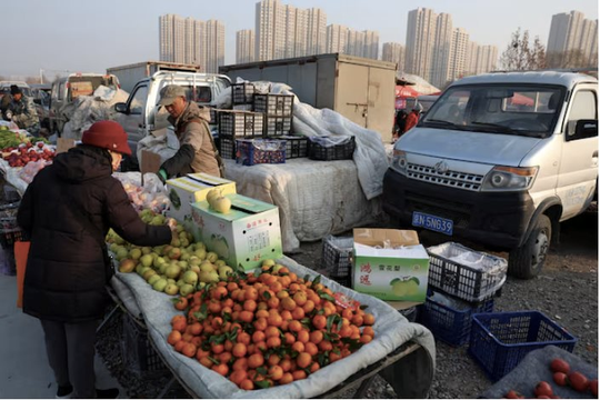 Trung Quốc: Giá tiêu dùng tăng tháng thứ ba liên tiếp