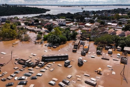 286 người Brazil thiệt mạng và mất tích do lũ lụt