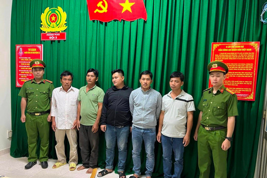 Bắt thêm 11 đối tượng trong vụ "cát tặc" quy mô lớn tại TP Hồ Chí Minh