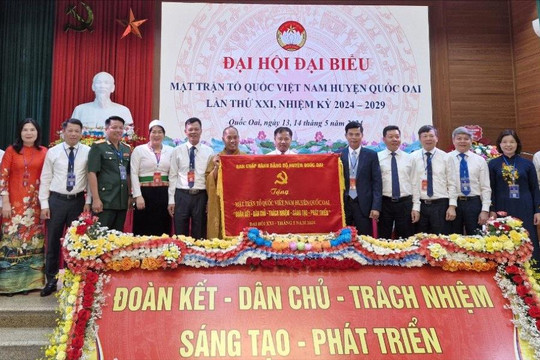 Ông Nguyễn Trung Thành giữ chức Chủ tịch Ủy ban MTTQ huyện Quốc Oai khóa XXI