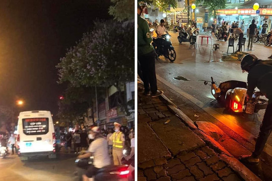 Nữ sinh tử vong vì xe tải đâm trên phố Thanh Nhàn, Hà Nội