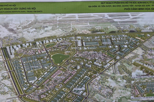Công bố 3 đồ án quy hoạch phân khu đô thị Sóc Sơn