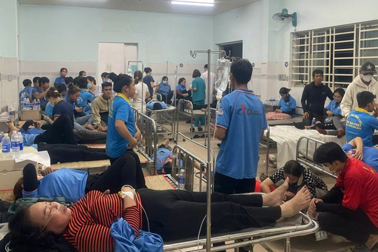 Đồng Nai: Chỉ còn 9 bệnh nhân nghi ngộ độc thực phẩm ở huyện Trảng Bom phải nằm viện