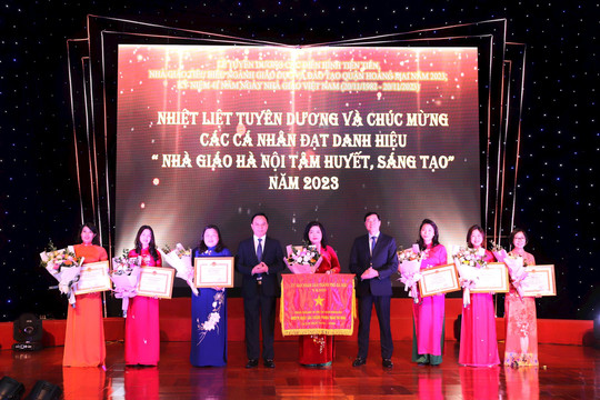 Đề nghị khen thưởng Huân chương Lao động hạng Nhất cho tập thể Sở Giáo dục và Đào tạo thành phố Hà Nội