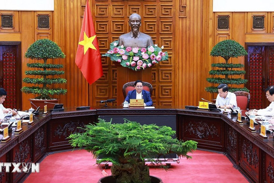Thủ tướng Phạm Minh Chính chủ trì họp về điều hành chính sách tài khóa, tiền tệ, thị trường vàng
