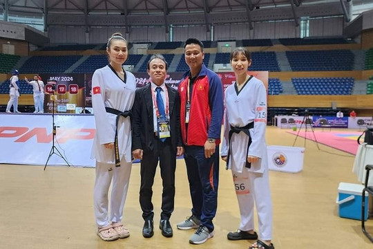 Trương Thị Kim Tuyền giành Huy chương đồng Giải taekwondo vô địch châu Á