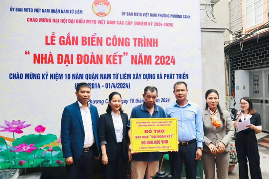 MTTQ Việt Nam các cấp TP Hà Nội: Trụ cột thực hiện an sinh xã hội