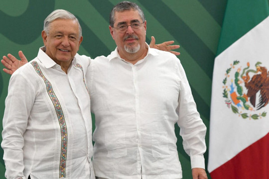 Tổng thống Mexico và Guatemala nhất trí giải quyết triệt để vấn đề di cư