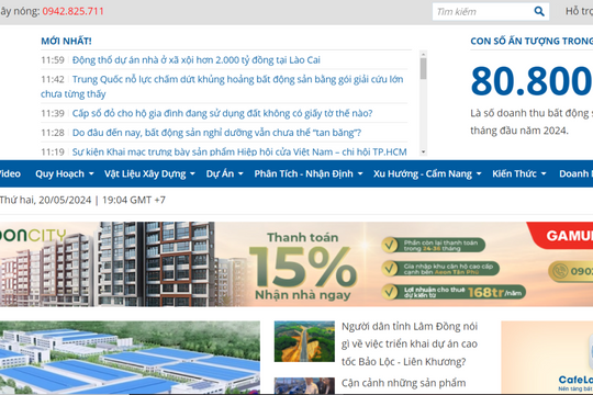 Xử phạt trang điện tử tổng hợp cafeland.vn có dấu hiệu "báo hóa"