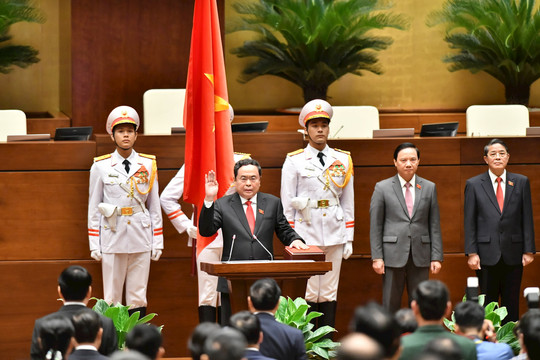 Đồng chí Trần Thanh Mẫn được bầu giữ chức Chủ tịch Quốc hội