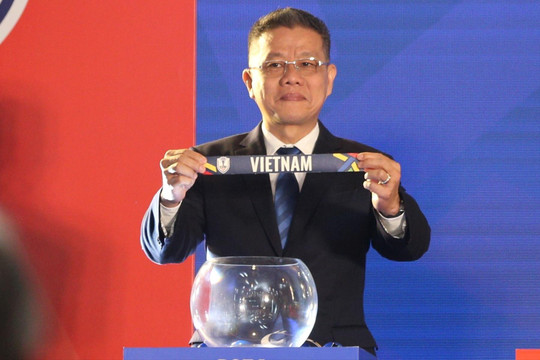 Đội tuyển Việt Nam cùng bảng Indonesia tại ASEAN Cup 2024