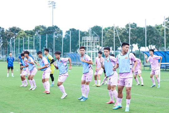 Triệu tập 30 cầu thủ U16 Việt Nam chuẩn bị cho giải Đông Nam Á 2024