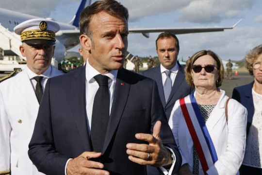 Tổng thống Pháp tới vùng bạo loạn New Caledonia: Ưu tiên lớn nhất là ổn định tình hình