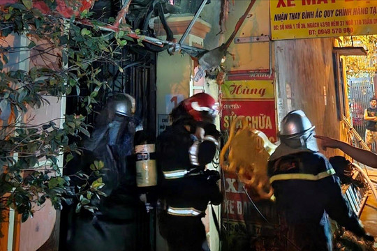 Công an Hà Nội chính thức thông tin vụ cháy ở phố Trung Kính khiến 14 người tử vong