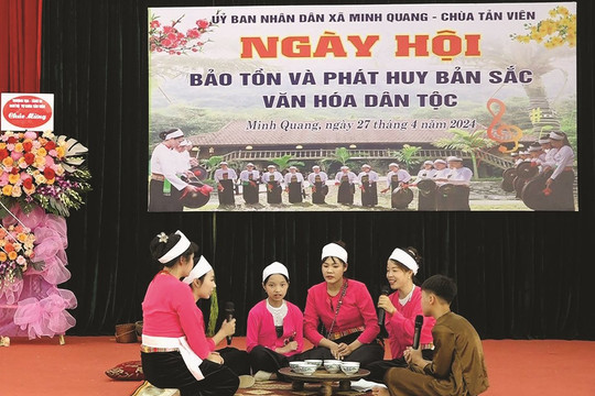 Xã Minh Quang (huyện Ba Vì): Nỗ lực bảo tồn bản sắc văn hóa dân tộc Mường