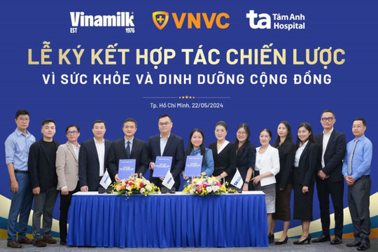 Vinamilk hợp tác VNVC, Bệnh viện Tâm Anh chăm sóc sức khỏe cộng đồng